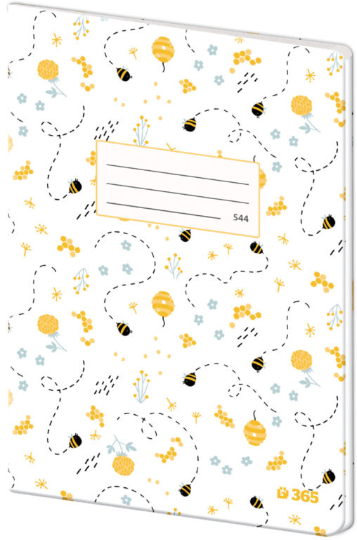 Sešit 544 papírové desky – Bees
